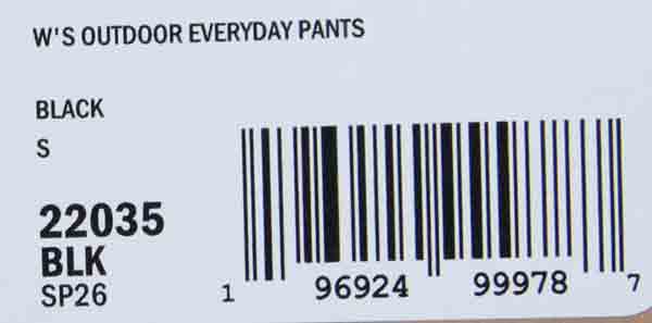 PATAGONIA(パタゴニア) W's Outdoor Everyday Pants 画像32