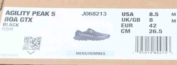 MERRELL(メレル) AGILITY PEAK 5 BOA GTX 画像25