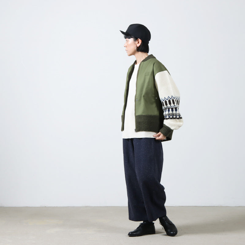 GRAMICCI(グラミチ) 【Japan Exclusive】SPECKLED WOOL BLEND BALOON PANT 画像9
