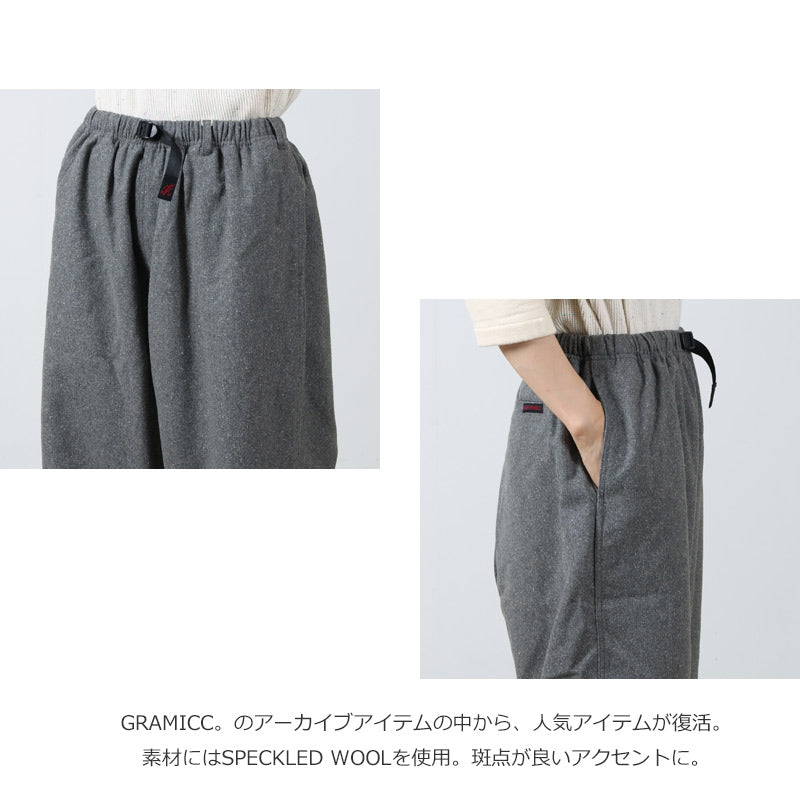 GRAMICCI(グラミチ) 【Japan Exclusive】SPECKLED WOOL BLEND BALOON PANT 画像4