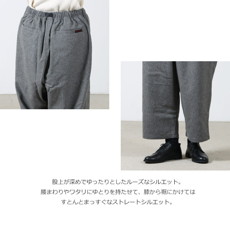 GRAMICCI(グラミチ) 【Japan Exclusive】SPECKLED WOOL BLEND BALOON PANT 画像5