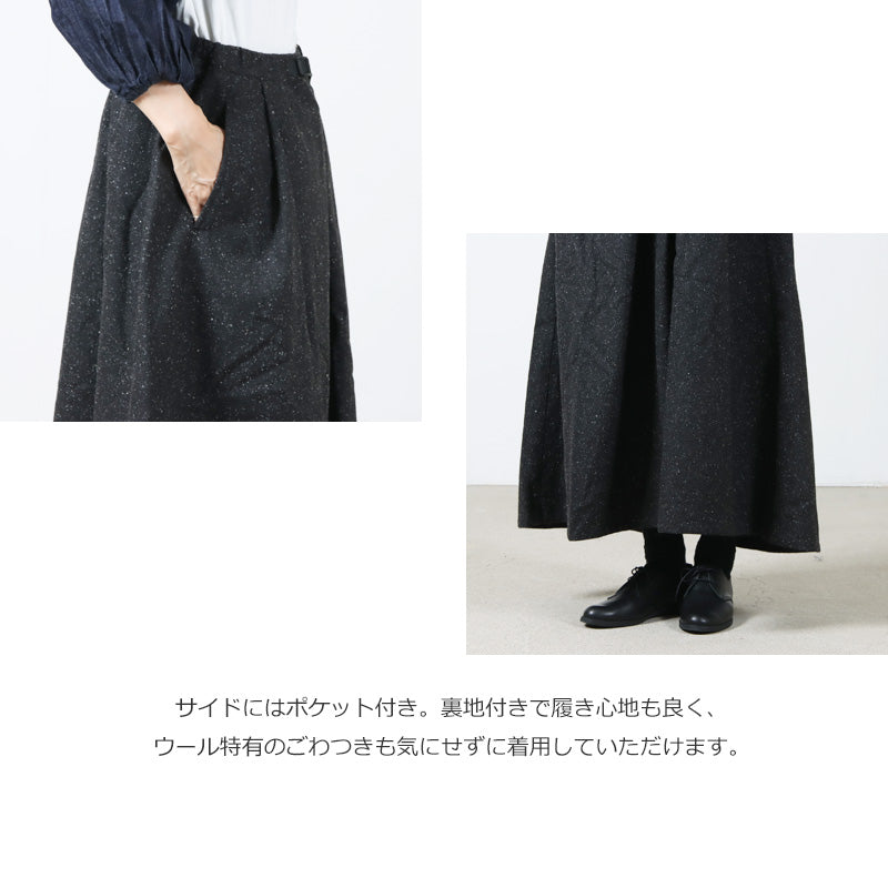 GRAMICCI(グラミチ) WOOL TALECUT SKIRT 画像5