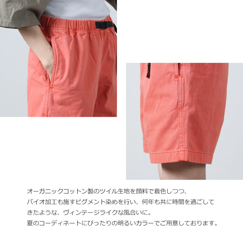 GRAMICCI(グラミチ) W’S G-SHORT PIGMENT DYED 画像5