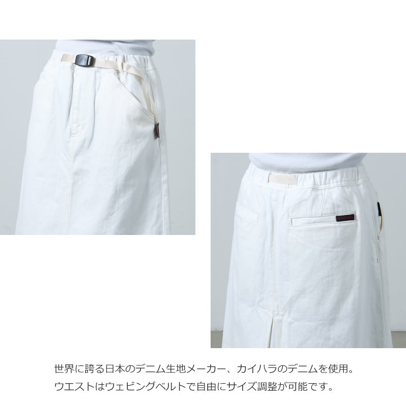 GRAMICCI(グラミチ) JAPANESE DENIM SKIRT 画像4