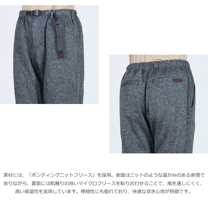 GRAMICCI(グラミチ) BONDING KNIT FLEECE EAZY TAPERED PANT 画像4