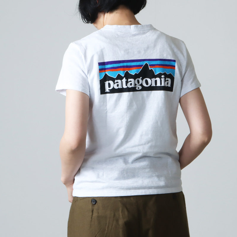 PATAGONIA(パタゴニア) W's P-6 Logo Responsibili-Tee 画像8