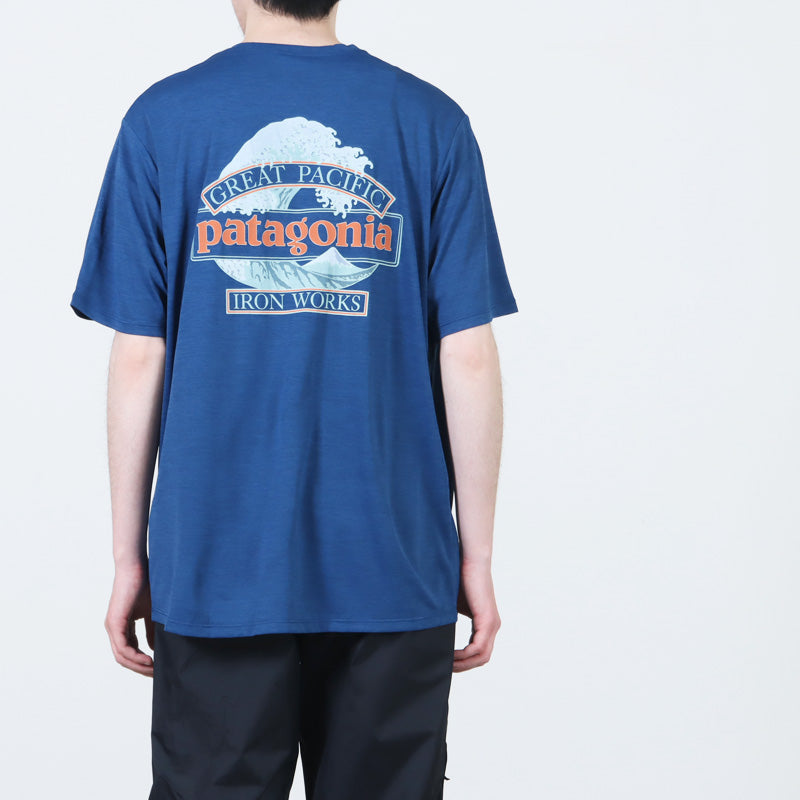 PATAGONIA(パタゴニア) M's Cap Cool Daily Shirt - Great Waves 画像7