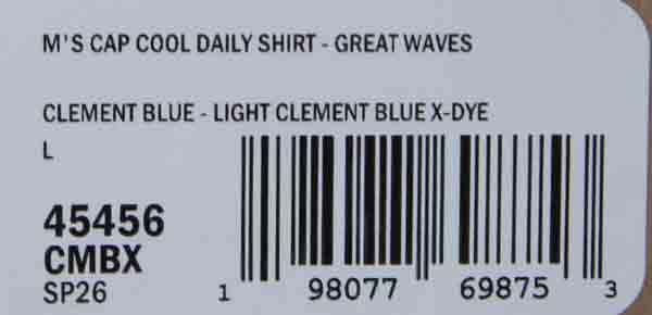 PATAGONIA(パタゴニア) M's Cap Cool Daily Shirt - Great Waves 画像31