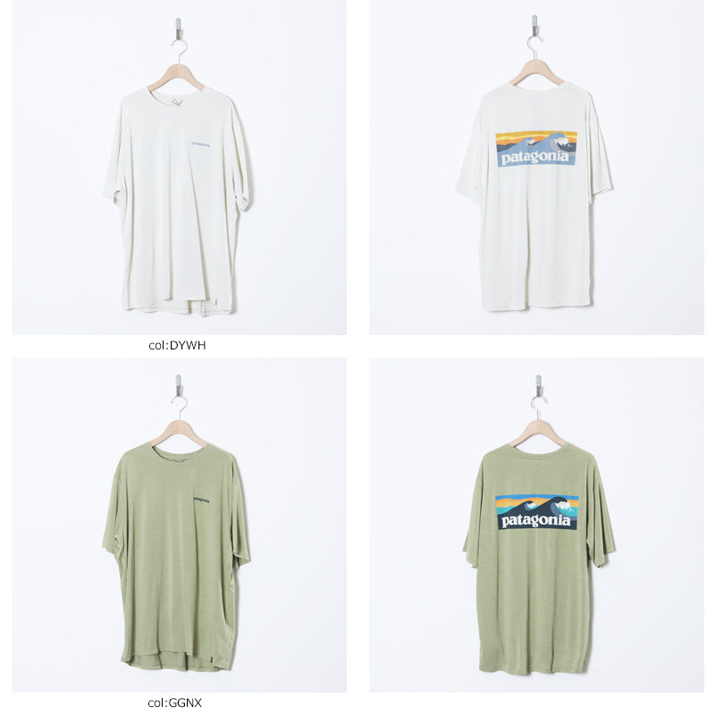 PATAGONIA(パタゴニア) M's Cap Cool Daily Shirt - Boardshort Logo 画像2