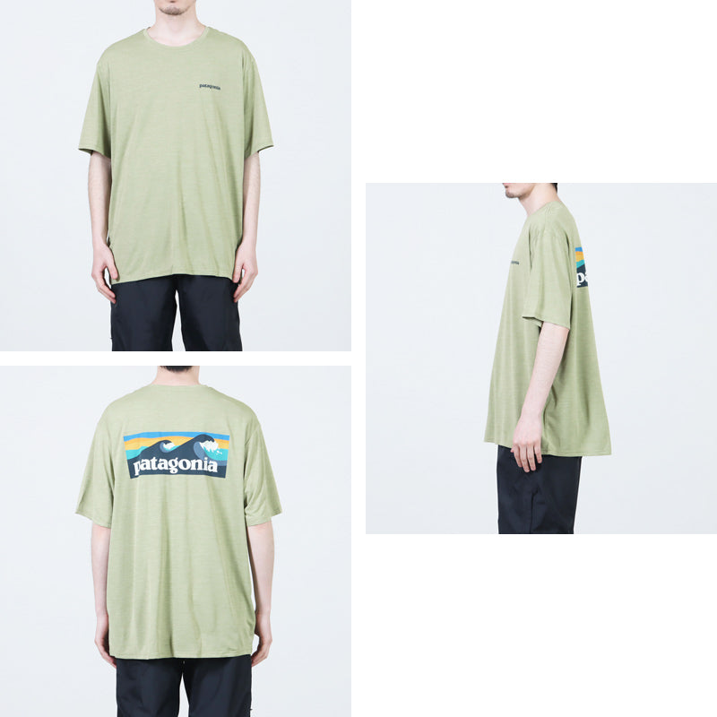 PATAGONIA(パタゴニア) M's Cap Cool Daily Shirt - Boardshort Logo 画像3