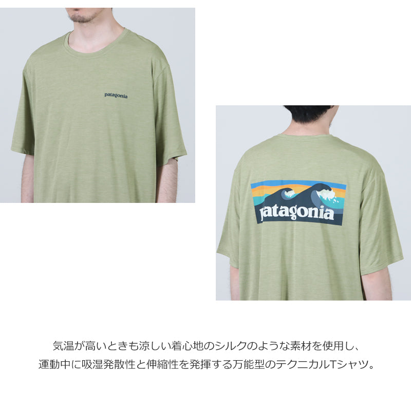 PATAGONIA(パタゴニア) M's Cap Cool Daily Shirt - Boardshort Logo 画像4