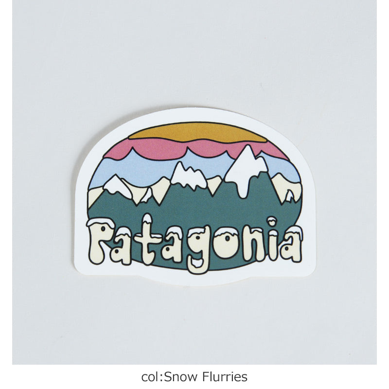 PATAGONIA(パタゴニア) Snow Flurries Sticker 画像2
