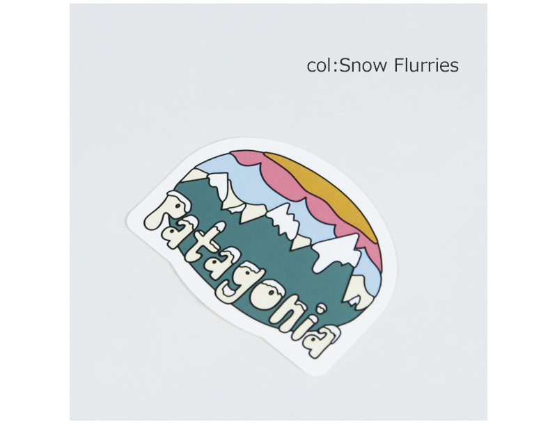 PATAGONIA(パタゴニア) Snow Flurries Sticker 画像6