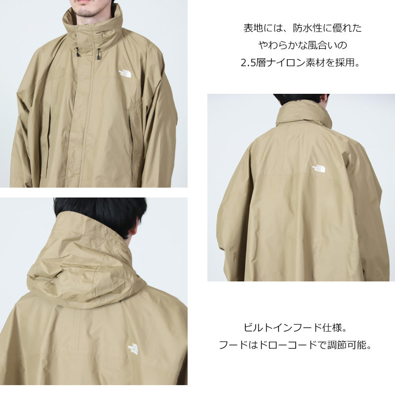 THE NORTH FACE(ザノースフェイス) Hydrena Rain Poncho #MENS 画像4