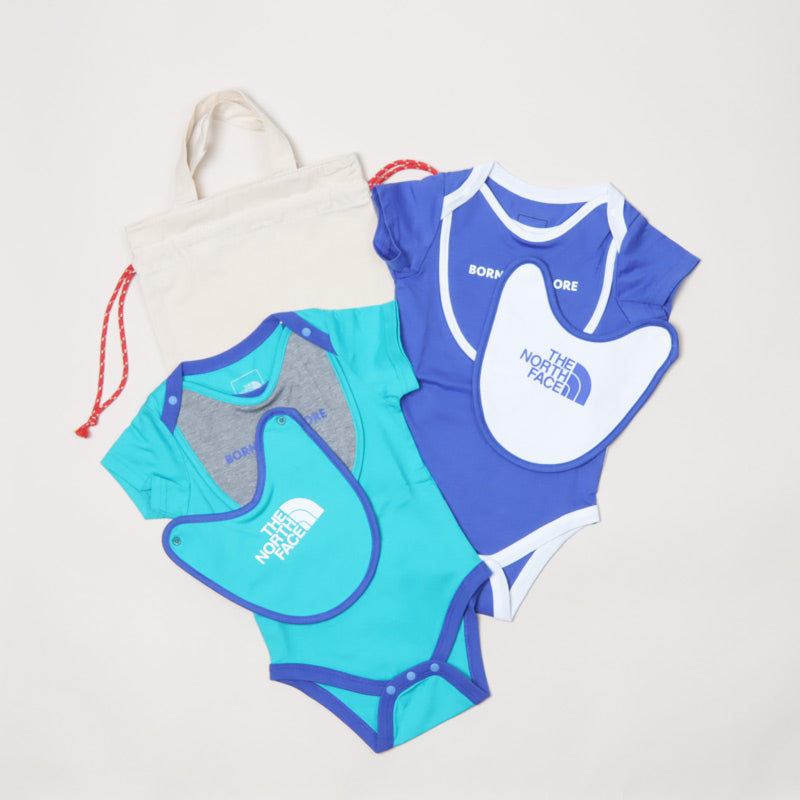 THE NORTH FACE(ザノースフェイス) B S/S Rompers&2P Bib