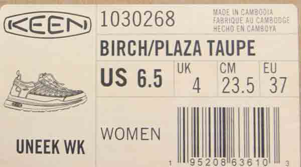 KEEN(キーン) UNEEK WK #WOMEN 画像28