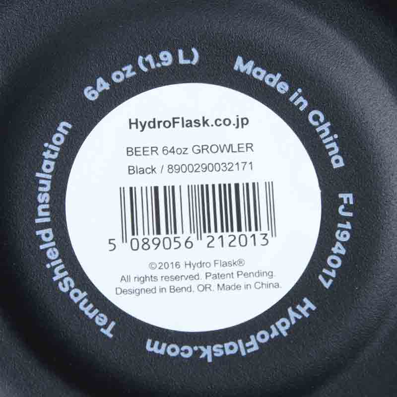 Hydro Flask(ハイドロフラスク) BEER & SPIRITS 64oz GROWLER 画像13