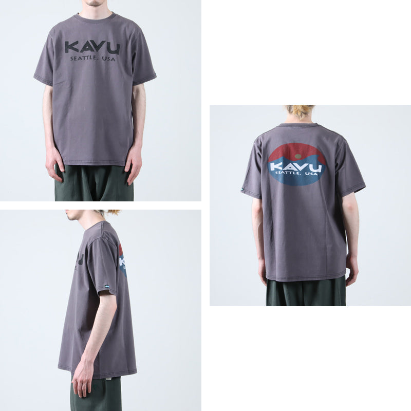 KAVU(カブー) Surf Logo Tee 画像3