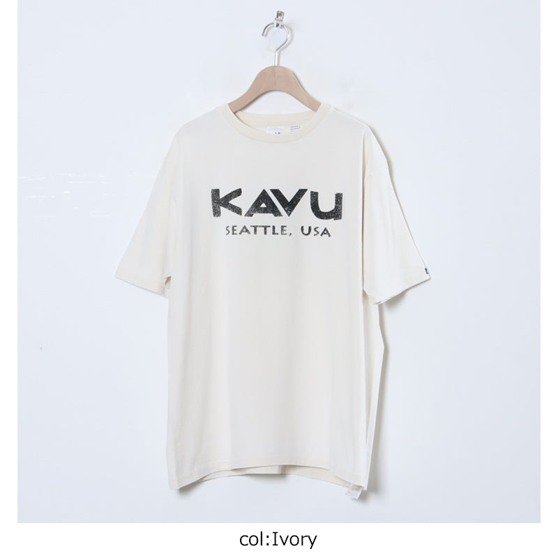 KAVU(カブー) Surf Logo Tee 画像15