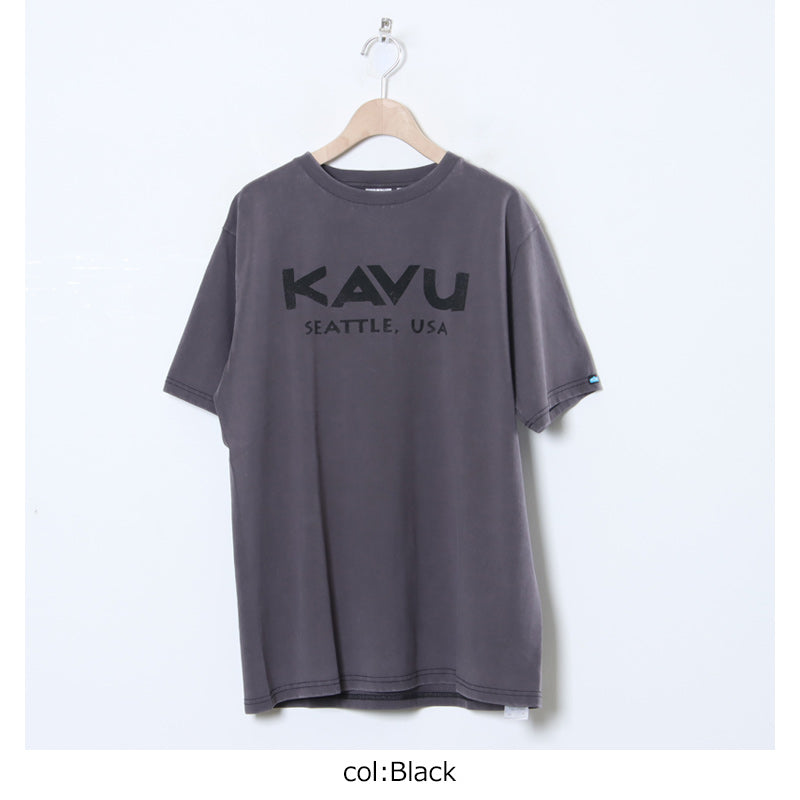 KAVU(カブー) Surf Logo Tee 画像17