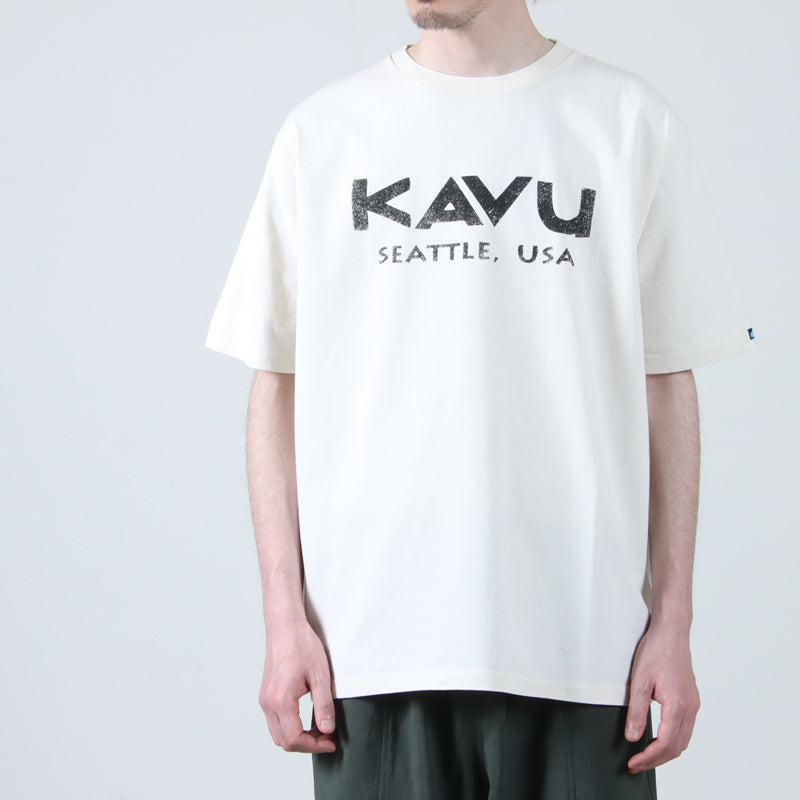 KAVU(カブー) Surf Logo Tee 画像6