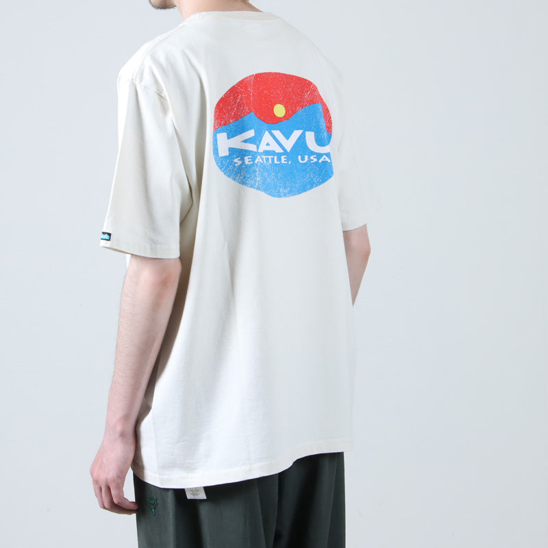 KAVU(カブー) Surf Logo Tee 画像7