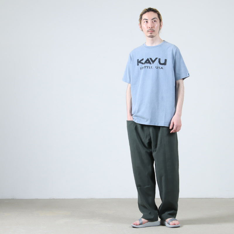 KAVU(カブー) Surf Logo Tee 画像8