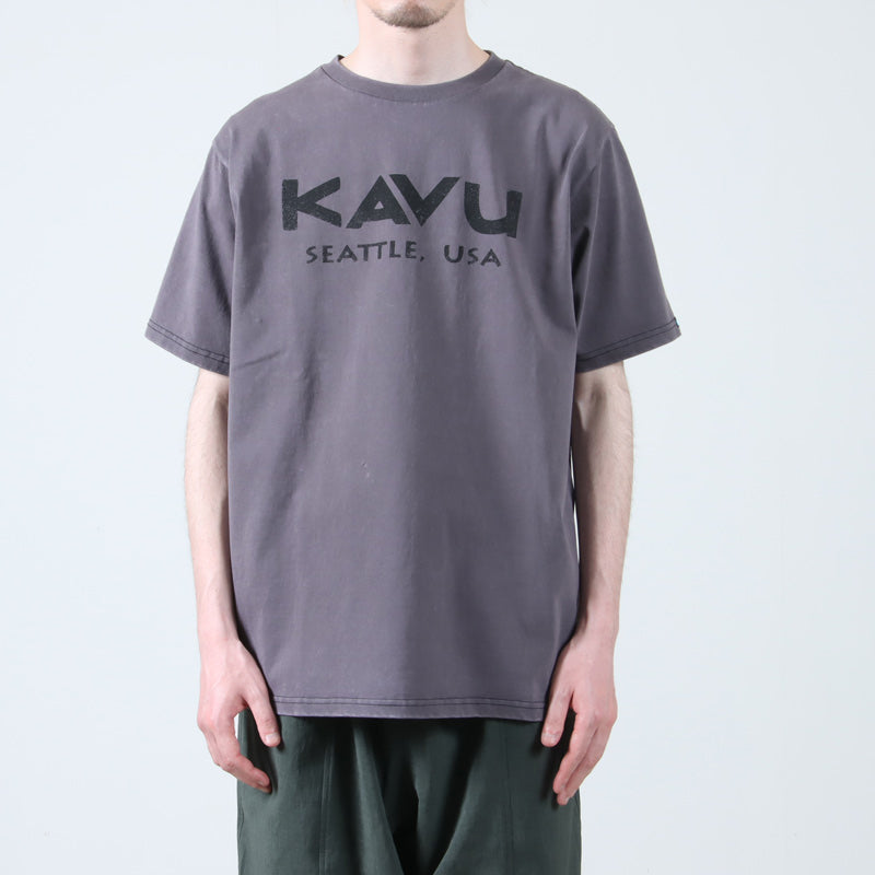 KAVU(カブー) Surf Logo Tee 画像10