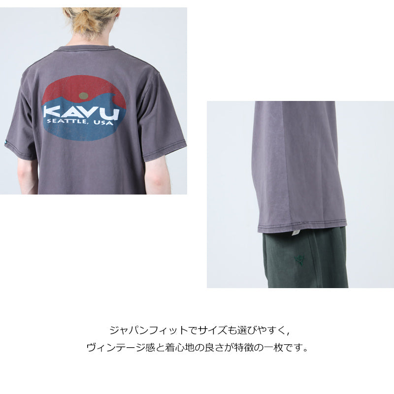 KAVU(カブー) Surf Logo Tee 画像5