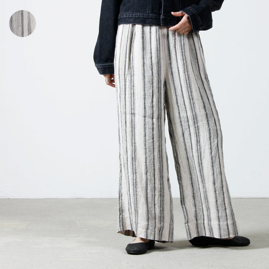 snow peak(スノーピーク) Linen Silk Striped Pants
