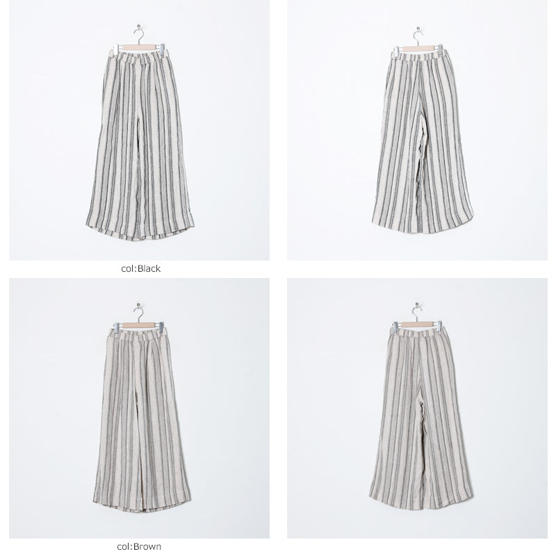 snow peak(スノーピーク) Linen Silk Striped Pants 画像2