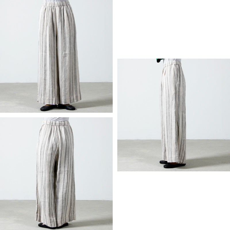 snow peak(スノーピーク) Linen Silk Striped Pants 画像3