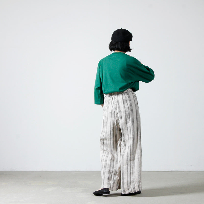 snow peak(スノーピーク) Linen Silk Striped Pants 画像8
