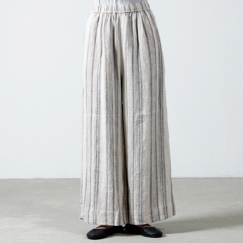 snow peak(スノーピーク) Linen Silk Striped Pants 画像9