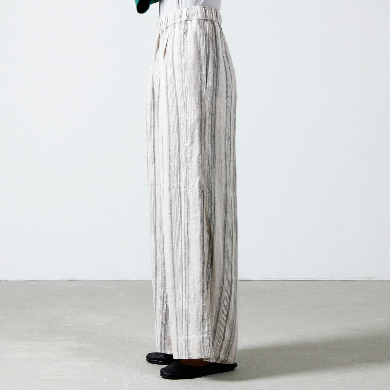 snow peak(スノーピーク) Linen Silk Striped Pants 画像10