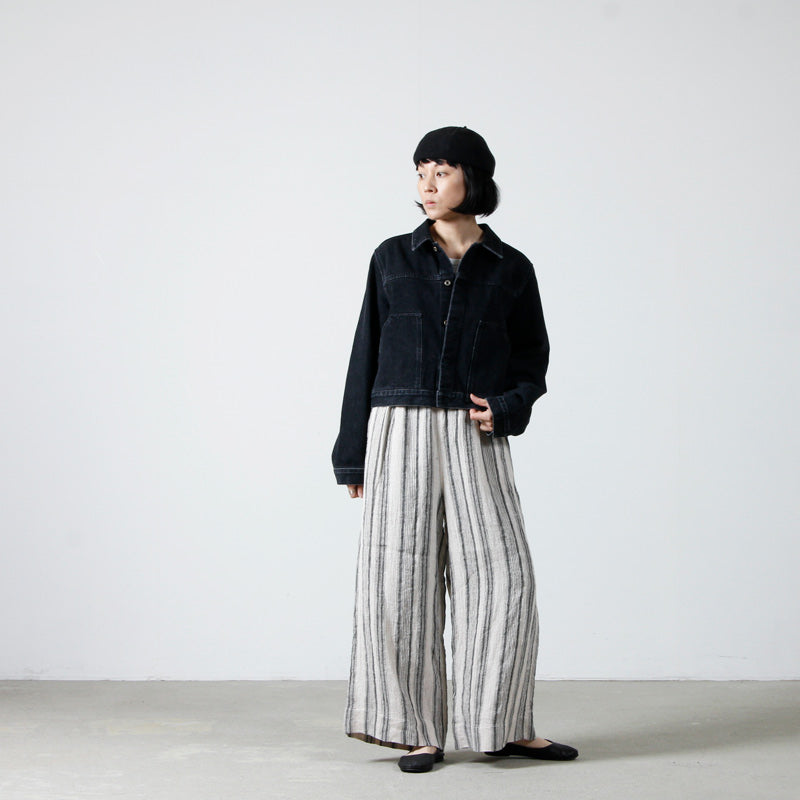 snow peak(スノーピーク) Linen Silk Striped Pants 画像18