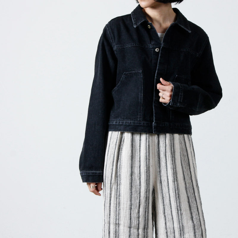 snow peak(スノーピーク) Denim Cropped Jacket 画像5
