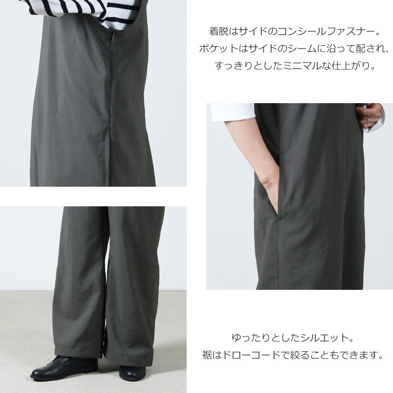snow peak(スノーピーク) Pe Light Poplin Overalls 画像5