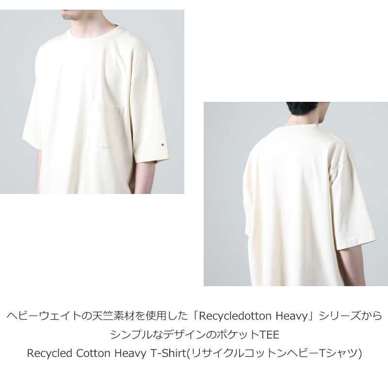 snow peak(スノーピーク) Recycled Cotton Heavy T-Shirt 画像4