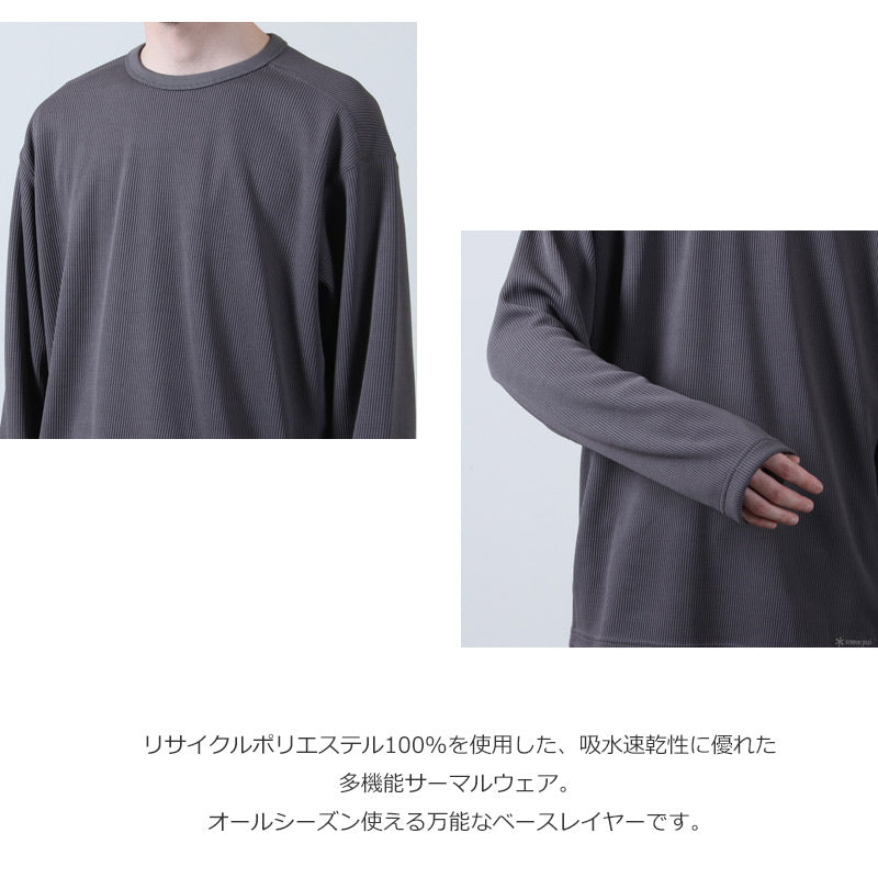 snow peak(スノーピーク) Dry Thermal L/S T-Shirt 画像4