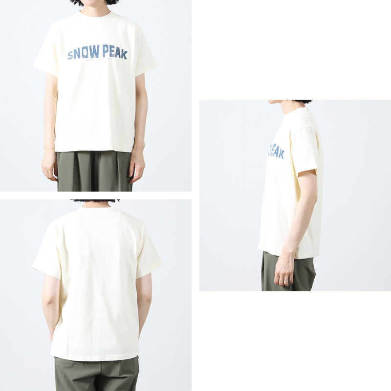 snow peak(スノーピーク) Recycled Cotton Dyed T-Shirt SP 画像3