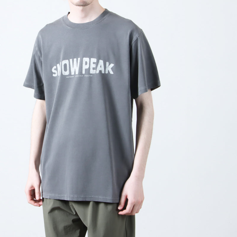 snow peak(スノーピーク) Recycled Cotton Dyed T-Shirt SP 画像9