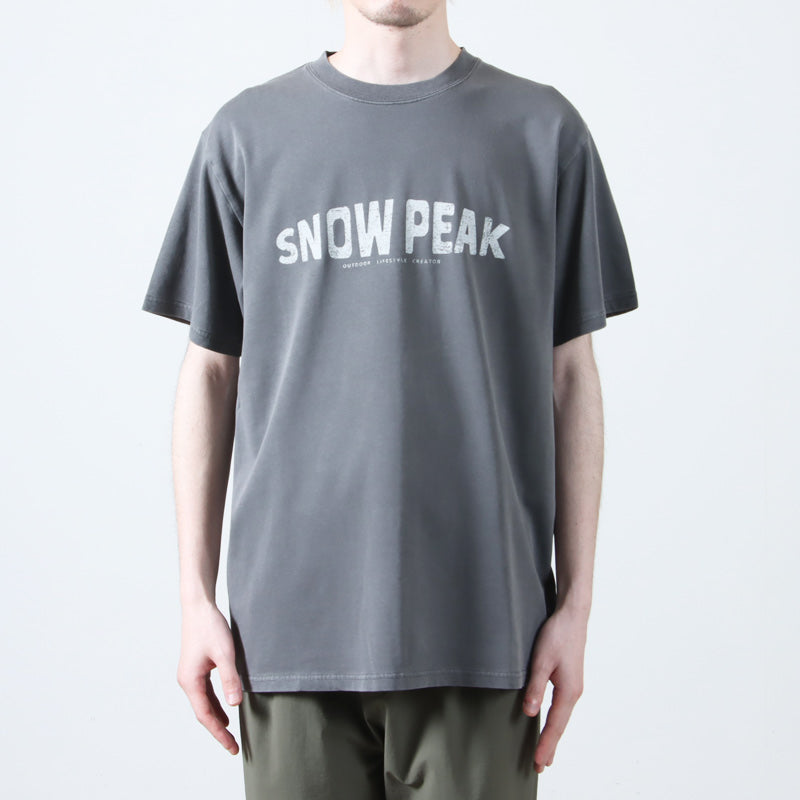 snow peak(スノーピーク) Recycled Cotton Dyed T-Shirt SP 画像14
