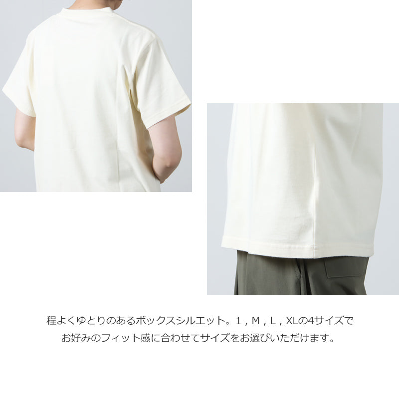 snow peak(スノーピーク) Recycled Cotton Dyed T-Shirt SP 画像6