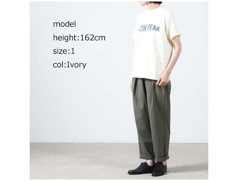 snow peak(スノーピーク) Recycled Cotton Dyed T-Shirt SP 画像24