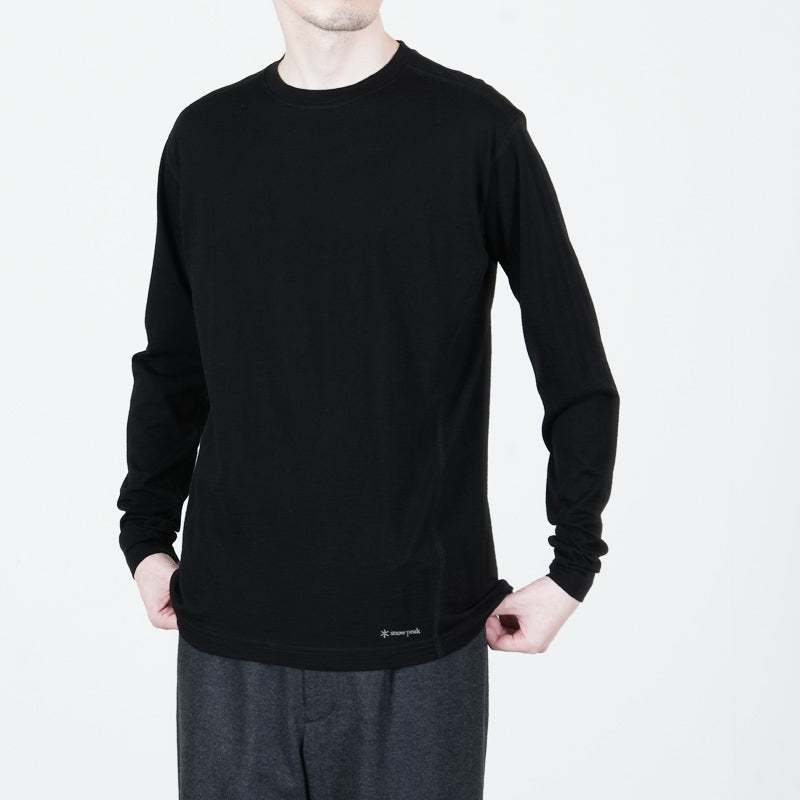 snow peak(スノーピーク) Merino Wool L/S T-Shirt