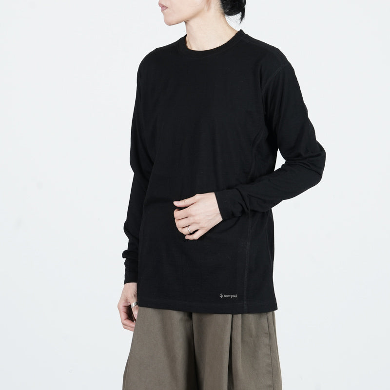 snow peak(スノーピーク) Merino Wool L/S T-Shirt 画像7