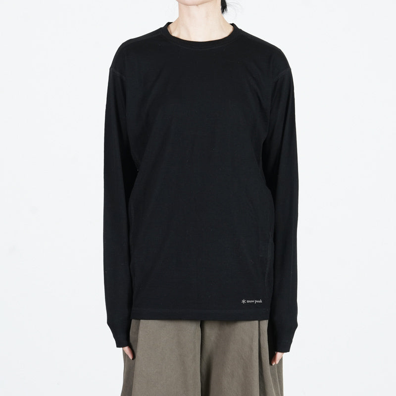 snow peak(スノーピーク) Merino Wool L/S T-Shirt 画像14