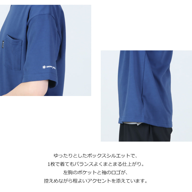 snow peak(スノーピーク) New Standard Pocket T-Shirt 画像7