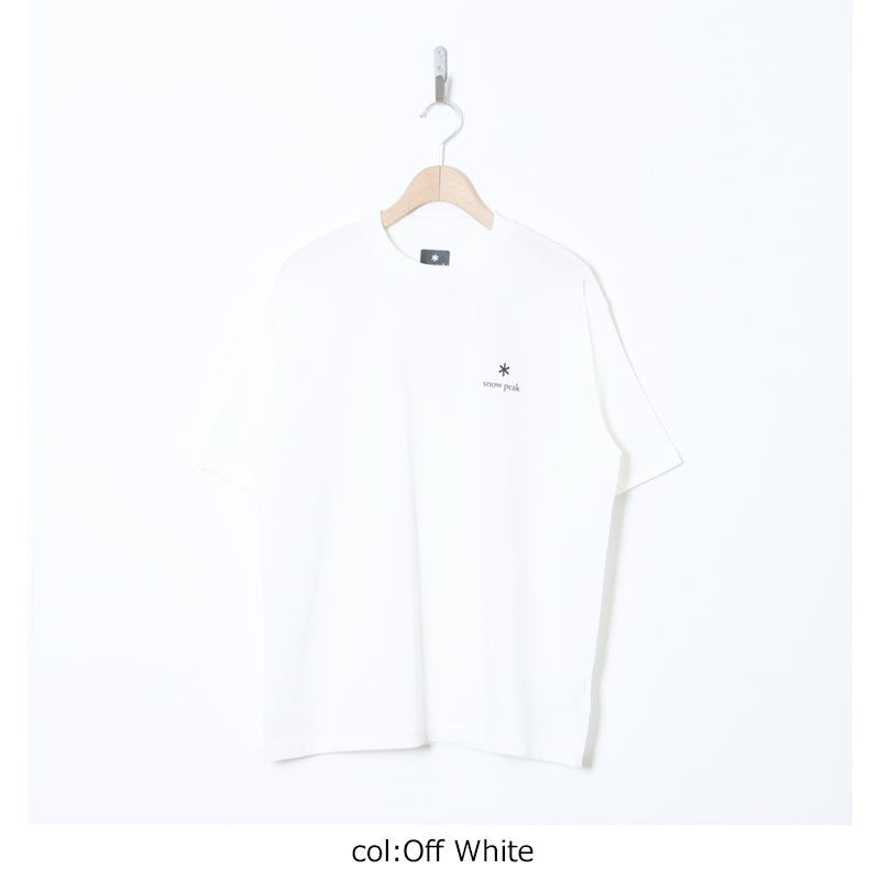 snow peak(スノーピーク) New Standard Logo T-Shirt 画像16